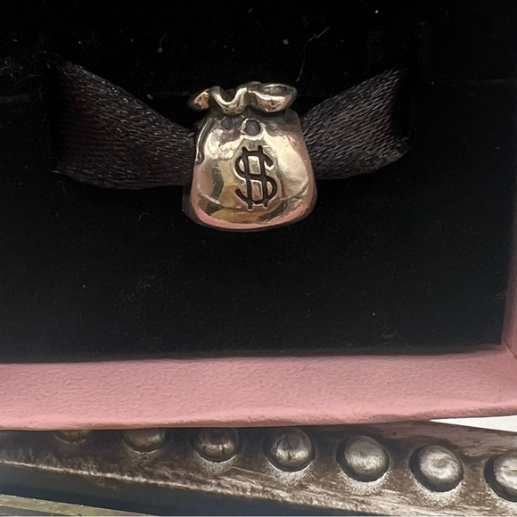 Pandora Sterling Silver Money Bag Charm - Picture 3 of 6